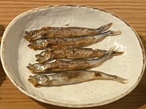 ししゃものバター醤油焼き